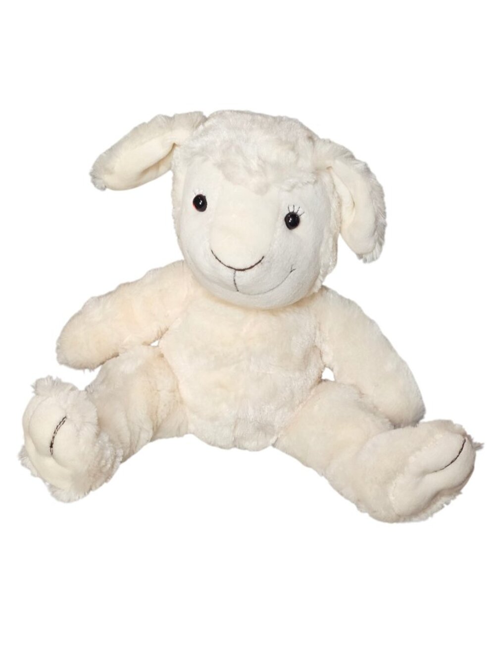 TCM Winnie Wolle Cuddly Lamb NWT White Soft Stuffed Animal Plush German